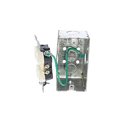 IDEAL INDUSTRIES INC. 30-3392 12 AWG 8 in. Solid Grounding Pigtail with Screw, Green (20 Pack)