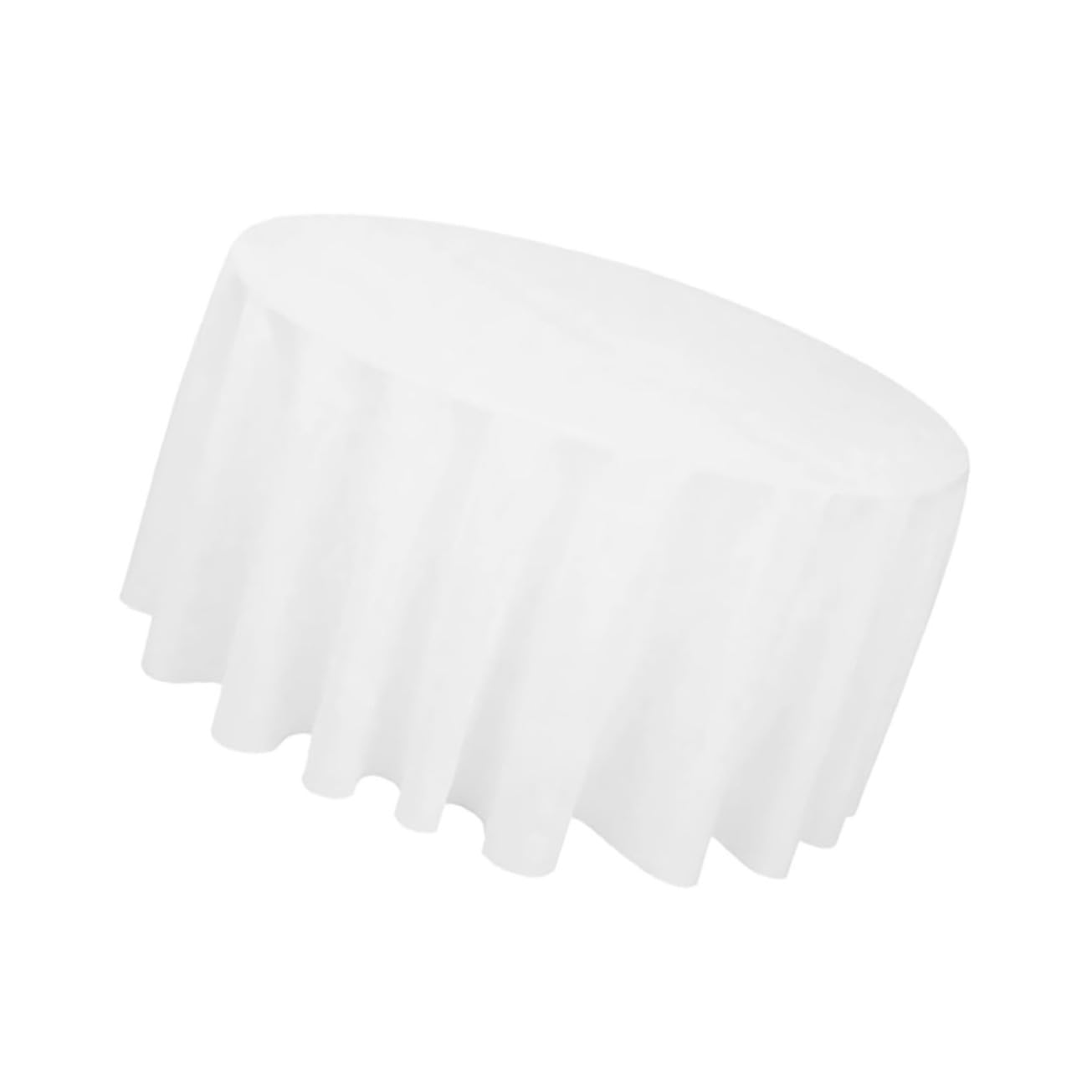 Nappe ronde de mariage et d'hôtel Cabilock pour tables de fête
