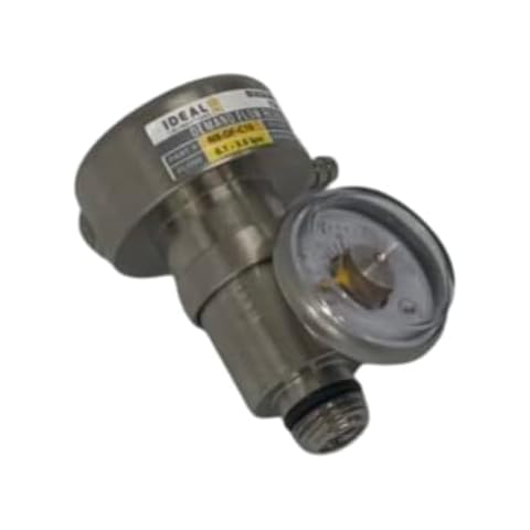 Demand Flow Calibration Gas Regulator Compatible with BW Technologies, Industrial Scientific (ISC), MSA, RAE, and RKI Pumped Gas detectors - Nickel Plated Brass - C10 Cover