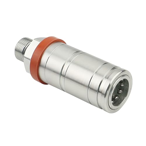 Image of Hydraulic Female Quick Coupler Compatible with John Deere 6100 6200 6020 6090 7020 6200 6020 7320 6400 6320 7420 6120 6510 Replace AL221083