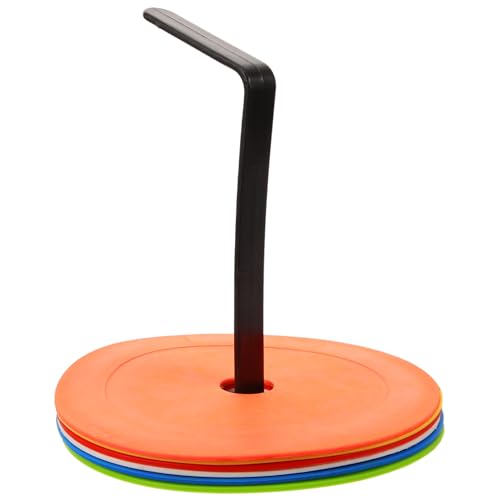 ibasenice 1 Set Soccer Training Markers Basketball Training Sign Discs Non-Slip Spot Plates for Sports Field