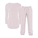 Girls Fleece 𝐏ajamas Fuzzy Furry Trendy Christmas Outfits Pullover Sweatshirt and Jogger (Light Pink, 15-16 Years)