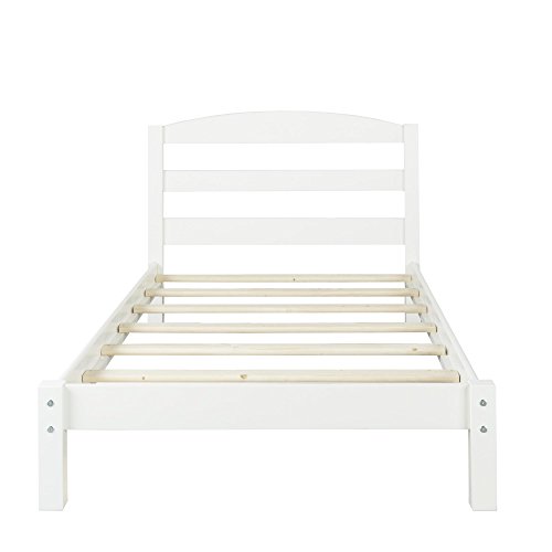 Dhp Da7428-W Braylon Bed, Twin, White #TOP1