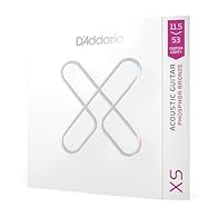 CORROSION-RESISTANT, EXTENDED LIFE - XS Phosphor Bronze strings have the longest life of any D’Addario acoustic string, with no fraying, peeling, or tonal dampening, thanks to the ultra-thin XS film coating. WARM, BALANCED TONE - Phosphor Bronze wrap...
