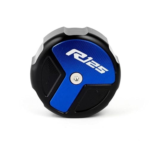 Schutzzubehör Für YAMAHA R125 YZF-R125 2014-2020 2019 2018 2017 2016 2015 Motorradzubehör Aluminium-Hinterradbremsflüssigkeitsreservoirabdeckung(Blu)