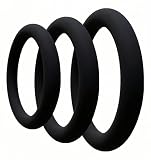 3PCS Newly Silicone Rings Sets Male Toys for Men for Games Erection Longer Harder Stronger Cock Enlargement Machine Easy in Sweater Pocket L9419B9