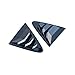 ruihe 2pc Rear Quarter Panel Window Side Louvers Vent Fit for Toyota Corolla Sedan 2019 2020 2021 2022 2023 2024