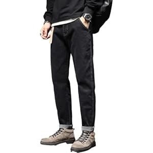 Retrobroek voor heren Modieus Informeel Eenvoudig Dagelijks Trend Persoonlijkheid Knap All Match Washed Denim Commuter-broek