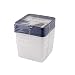 Produktbild Westmark 4 Gefrierdosen, Plastik, Transparent, 11.3 x 11.3 x 6.4 cm, 4-Einheiten