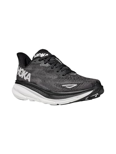 HOKA Hoka Women's Clifton 9 Black/White 5 Medium