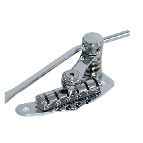 Puente para guitarra eléctrica estilo Tune-O-Matic negro miniatura 1