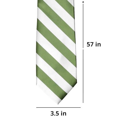 Image of tiemart Men's Striped Tie Standard Length