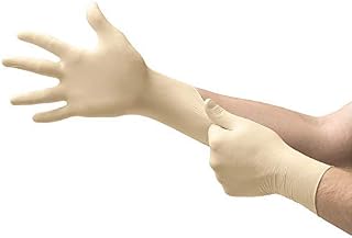 Microflex MF-300-L-Box Diamond Grip Exam Gloves, PF Latex, Textured Fingers, Large (Pack of 100)