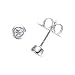 Produktbild Giorgio Martello Milano Ohrstecker Mit Zirkonia Silber, Ø 3 Mm 925 Sterling Silber