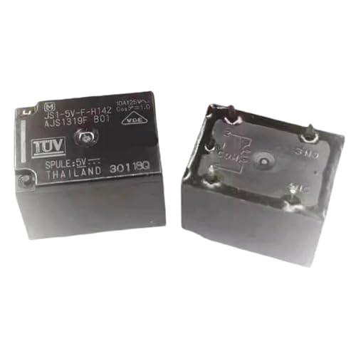 Relais JS1-5V-F-H142 Panasonic 5VDC 5 broches pour circuit imprimé x5