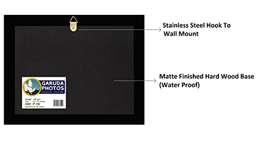 Garuda photos - Lord God Tirupati Balaji with Padmavati Photo Frame Tripathi Thirupathi Perumal Thayar Sri Venkateshwara Venkateswara Swamy Srinivasa Padmavathi pooja (Small (9x7 Inch))