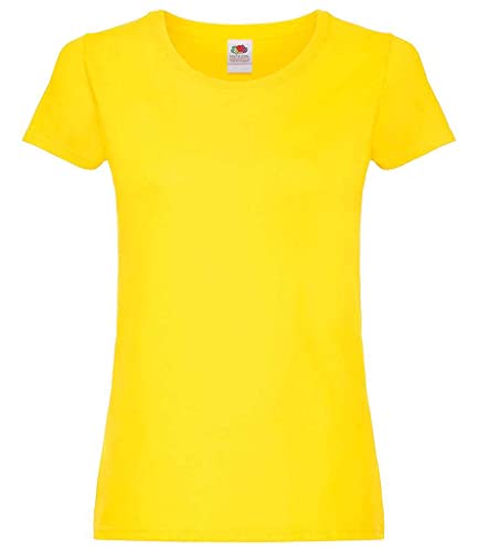 Fruit of the Loom - Maglietta Lady-Fit a Manica
