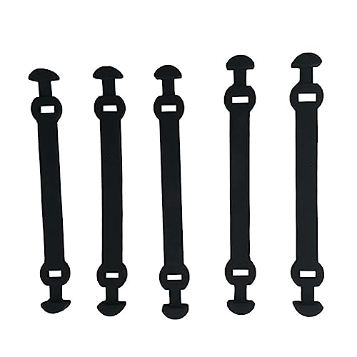 ifundom 5Pcs Portable Silicone Tennis Dampeners Long Racket Absorbers for Enhanced Performance Easy Installation Attractive Designs Tennis Accessory for Players