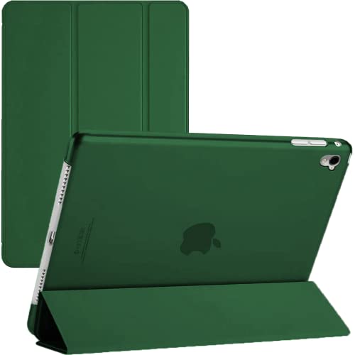 Smart Case For Apple iPad 10.2" (9th Generation 2021) (8th Generation 2020), (7th Generation 2019) Ultra Slim Magnetic Cover (Emerald Green)