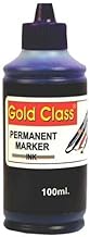 Gold Class Permanent Marker Ink(100ml) (Pack of 1, Blue)