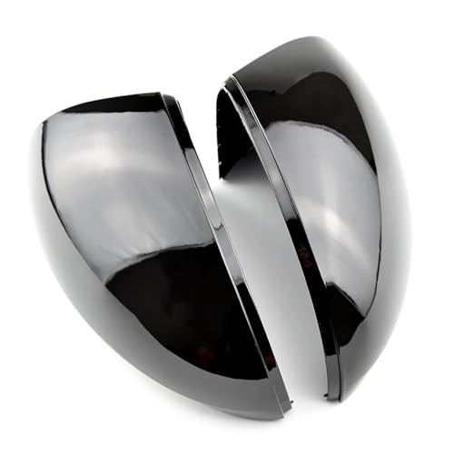 Coques de rétroviseurs pour VW Sharan noir brillant finition premium