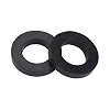 Nicoone 12 stks Wasring Douchekraan Waterpijp Rubber Vervanging voor Afdichting (1/2)