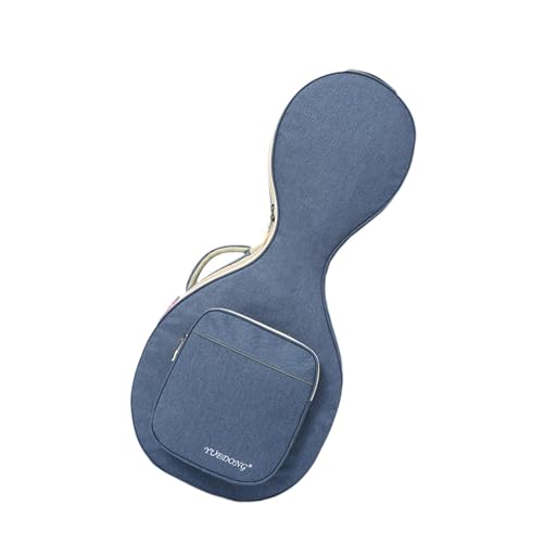 Sac de rangement Zhongruan bleu avec étui de transport pour concert et scène