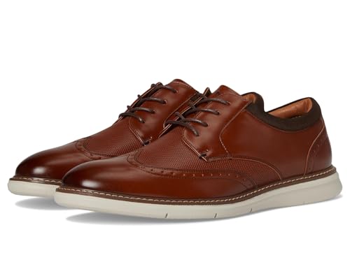 Image of Nunn Bush Men's Chase Wingtip Oxford Contemporary Lace-up
