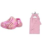 ACCAPPATOIO BAMBINA: Un accappatoio modello poncho in spugna ideale per la tua bambina. Lava questo prodotto Chicco in lavatrice per un'igiene elevata