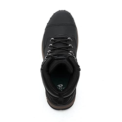 Drka Waterproof Steel Toe Work Boots For Men - Durable Safety Footwear For Industrial And Construction Workers With Non-Slip Cushioning Outsole（Dr2301-Blk-11） #TOP5