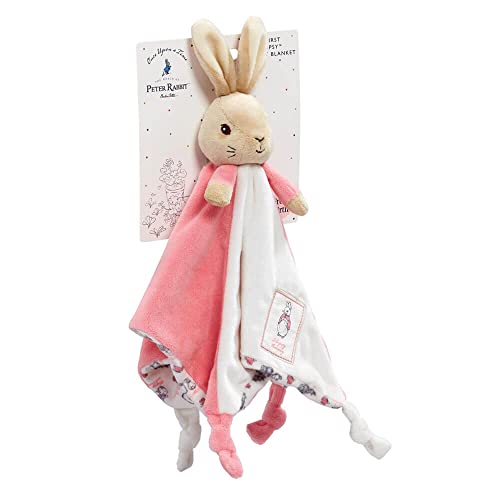 Official Beatrix Potter Flopsy Bunny Comfort Blanket - Peter Rabbit Soft Toy Comforter - 2