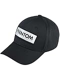 Phantom Sport Cap | Herren Fitness Kappe - Training Basecap | Baseball Mütze - Laser Schwarz