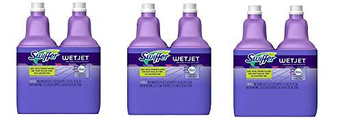 Image of Swiffer WetJet Multi-Purpose Floor and Hardwood Cleaner Solution with Febreze Refill, Lavendar Vanilla and Comfort Scent, 1.25 Liter, xrhiXn 6 pack