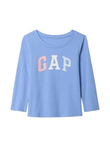 Image of Gap Baby Girls' Long Sleeve Logo Tee T-Shirt