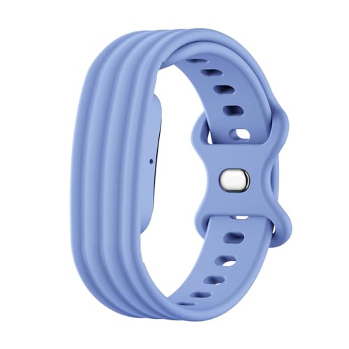 [AGENIUS] For Fitbit Air �P�[�X �o���h ��̌^ �J�o�[ �ی�P�[�X+���X�g�o���h �V���R�� �ϏՌ� �\�t�g�P�[�X �V���v�� �����ȒP For �t�B�b�g�r�b�g �G�A(���C�g�u���[)