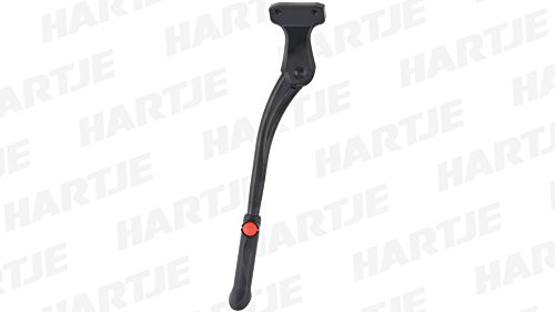 Cavalletto Posteriore Universale Point &ndash; Alluminio Nero &ndash; Per Bici 24-28 Pollici &ndash; Con Fascette