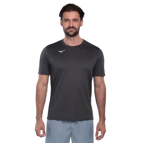 Camiseta Mizuno Energy 2.0 Masculina, Grafite, M