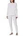 Produktbild Schiesser Damen Schlafanzug lang Baumwolle-Nightwear Pyjamaset, grau-Mel_181242, 40