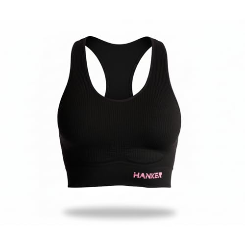 Sujetador deportivo de mujer sin aro HANKER con tejido Soft Air Plus