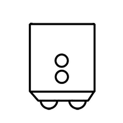 GE S8 Miniature Automotive Double Contact Bulb #TOP23