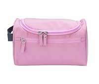 ONEGenug Kulturbeutel Reise Kulturtasche Herren & Damen Kosmetiktasche Zum Aufhängen Waschtasche für Jungen & Mädchen Pink – Ansicht 4