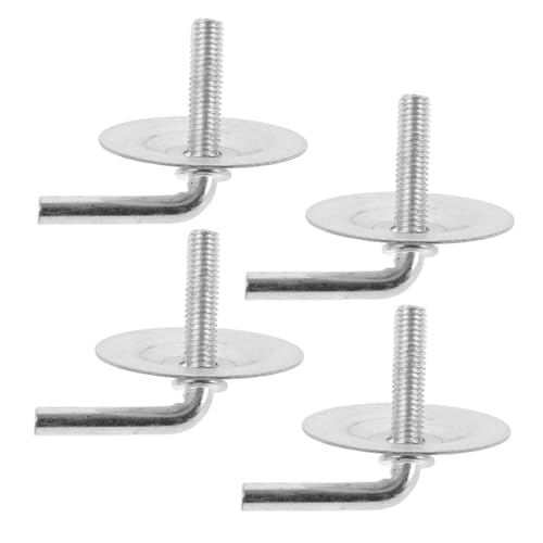HONMEET 4個電気スタンドファン用安定鉄製ベースネジ フロアファン補修用支持シャーシ固定ネジ 頑丈で簡単取付け家用業務用対応