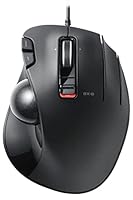 エレコム USB 有線 トラックボールマウス 6ボタン チルトホイール（左右スクロール） ブラック M-XT3URBK