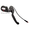 WIROJ Waterproof Electronic Brake Lever, Brake Grips for Electric Bike or E Scooter,Ebike Accessories Cut Off Power When Brakes Ebike Parts (2PIN Connector, 20cm) #5