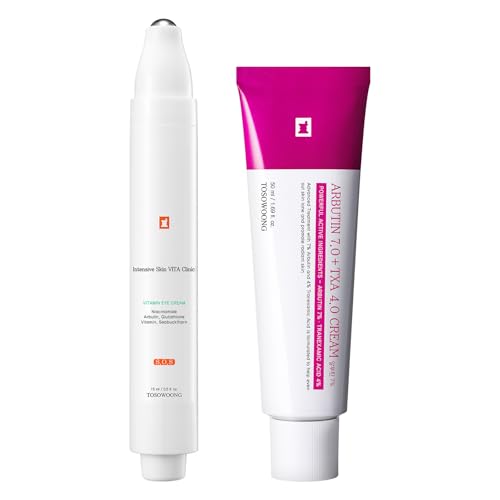 Crème arbutine acide tranexamique et yeux TOSOWOONG
