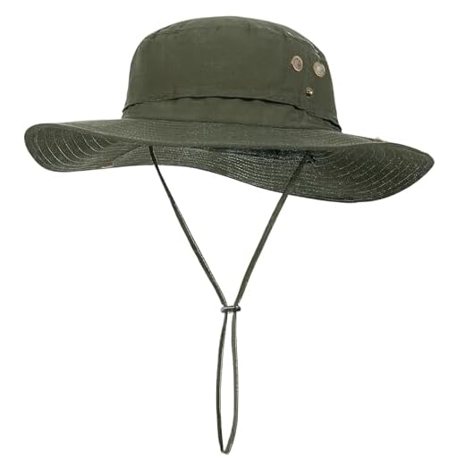 AYPOW Plus Size XL XXL Sun Hats for Men, Wide Brim Lightweight & Mesh Breathable Summer UV Protection UPF50+ Waterproof & Quick Drying Foldable Bucket Boonie Safari Hats Outdoor Fishing Hiking Beach
