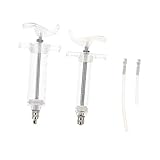 GRIRIW Vogelfütterungsspritze 10ml 30ml Satz Aus Langlebigem Material Mit Skalenmarkierung Für Jungvögel Papageien Und Sittiche Zur Handaufzucht