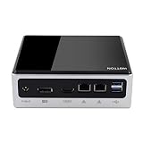 【Portable Portátil compacto, funciones fuertes】 Con el tamaño de 15 * 13,7 * 4,8 CM (1,35 KG), esta mini computadora es compacta que ayuda a ahorrar espacio y es fácil de transportar. Aunque no tiene una carcasa de computadora gruesa, posee funciones de todas las computadoras comunes, ofrece un rendimiento más fuerte.