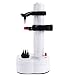 LOHOME Electric Potato Peeler [2 Extra Blades] - Automatic Rotating Fruits & Vegetables Cutter Apple Paring Machine - Kitchen Peeling Tool