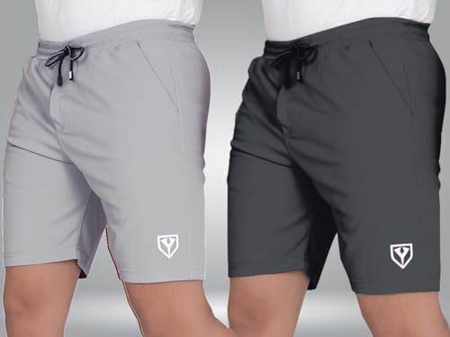 Image of Septem Men's Lycra Blend Shorts with Stylish Design Comfortable & Versatile Active Sports Wear Combo Pack
